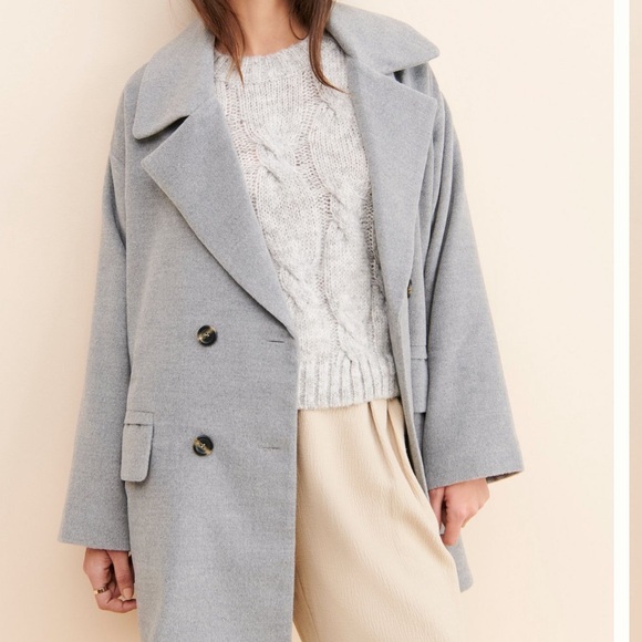 Du Paradis Gray Coat - Picture 6 of 6